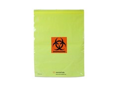 Marketlab, Inc. Easy Open Specimen Bags Clear, Yellow | Buy Online | Marketlab, Inc. | Fisher Scientific