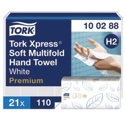 Tork Xpress™ Soft Multifold Hand Towels H2, Premium
