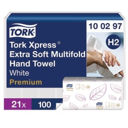 Tork Xpress™ Extra Soft Multifold Hand Towels H2