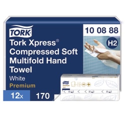 Tork Xpress™ Compressed Soft Multifold Hand Towels H2