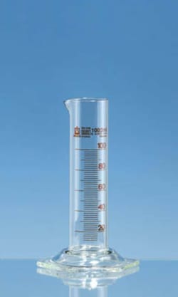 BRAND Silberbrand ETERNA Class B Borosillicate Glass Low Form Measuring Cylinder 1000 mL | Buy Online | BRAND&trade; | Fisher Scientific