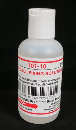 SURE TECH DIAGNOSTIC ASSOC INC Red Cell Fixing Solution, 120 mL, Quantity: