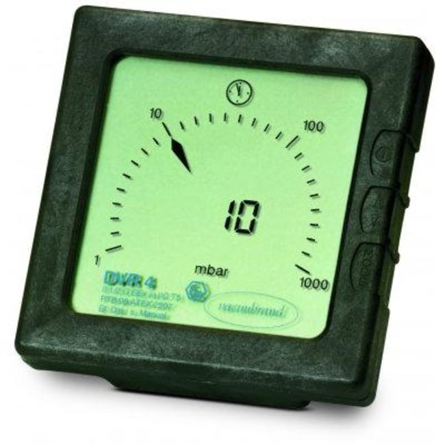 VACUUBRAND™ DVR 3 Vacuum Gauges Dimensions (L x W x H) 116 x 116 x