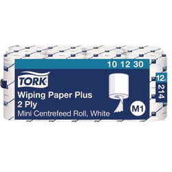 Tork&nbsp;Centrefeed Wiping Paper Plus M1