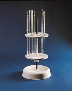 Kartell Plastilab Base and Rod for Vertical Pipette Stand Holds: 18 up