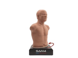 3B Scientific&trade;&nbsp;SAM4 Plus Auscultation Manikin Light Skin
