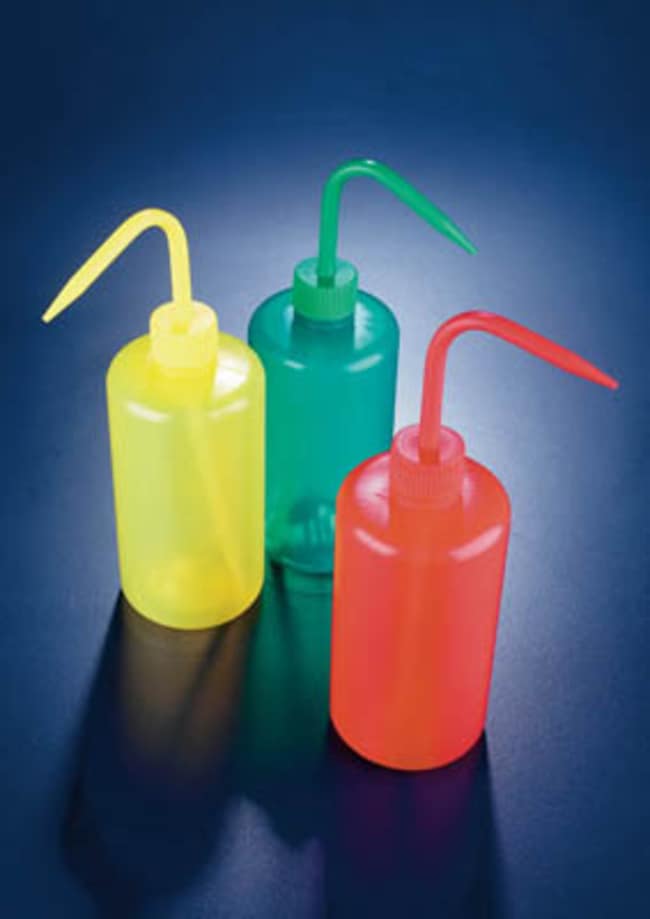Azlon™ LDPE Colored Narrow Neck Wash Bottles Bottles Bottles, Jars and