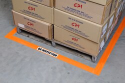 Brady&trade;&nbsp;ToughStripe&trade; Cold Floor Marking Tape, Polyester