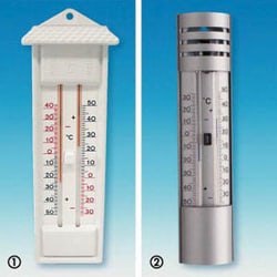 Carl Roth Eco-Friendly Maxima-Minima Thermometer -30&deg;C to +50&deg;C | Buy Online | Carl Roth&trade; | Fisher Scientific
