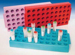 Carl Roth PC Cryogenic Vials Racks Blau | Buy Online | Carl Roth&trade; | Fisher Scientific