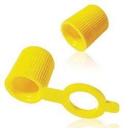 Poeppelmann Schmiernippelkappe aus LDPE, GPN 980 Form A Rot | Buy Online | Poeppelmann&trade; | Fisher Scientific