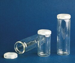 Resch Glas Viales con borde enrollado