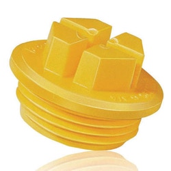 Poeppelmann&trade;&nbsp;GPN 735 Series Yellow Polyamide 6 Sealing Plug