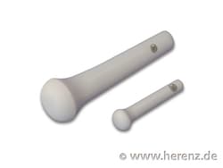 Heinz Herenz Porcelain Pestle with Glazed Finish 210 mm | Buy Online | Heinz Herenz | Fisher Scientific
