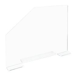 Marketlab&nbsp;Antimicrobial Splash Guard with Cutaway