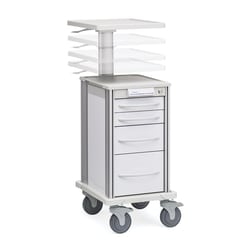 Marketlab&nbsp;Narrow Pace Adjustable Workstation Cart