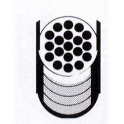 ADAPTER FOR 19X4 - 15ML TUBES100mm Nr.: 4833, Quantity: Varje