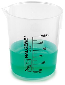 Hach Company Beaker, Polypropylene, Low Form, 250 mL, 6/pk