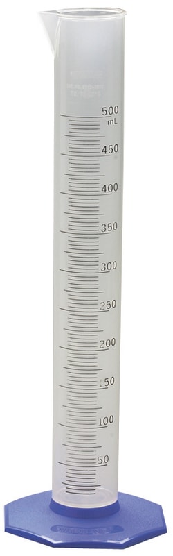 Hach Company Cylinder, Graduated, Polypropylene, 100 mL +-0.6 mL, 1.0 mL divisions
