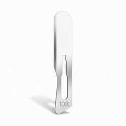 Surgical Design&trade;&nbsp;Scalpel Blades, Size 10 R - Box of 100, Stainless Steel