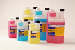 Color Coded pH Buffers in Twin Neck Bottle Format, Reagecon&trade;