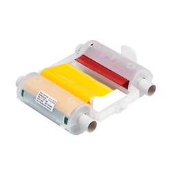 Brady™ GlobalMark™ Series Printer Ribbon - R4400 Resin, Black/Green/Red/Yellow