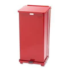 Enterprise Technology Solutions Defenders Biohazard Step Can, Square, Steel,13gal,