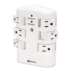 Enterprise Technology Solutions wall mount surge protector, 6 ac outlets,