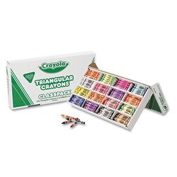 Enterprise Technology Solutions&nbsp;Classpack Triangular Crayons 1