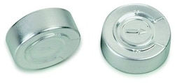 Gravis Aluminum Capsule with central opening 20 mm | Buy Online | Gravis | Fisher Scientific