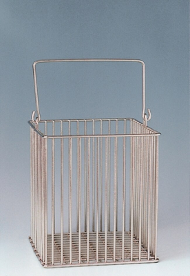 Panier à Friture Carré Inox 19.5x12.5x7.5cm - Passoire Rectangulaire, Maille Fine, Pour égouttement, Lavage