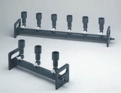 Advantec Mfs PVC Vacuum Manifold Dimensions (L x W x H): 87.6 x 12 x 17.8cm | Buy Online | Advantec Mfs&trade; | Fisher Scientific