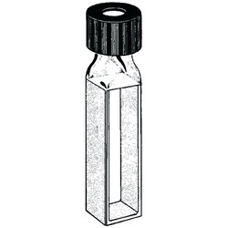 Hellma X2 QUARTZ CEL117.100 LP10MM SEPTUM SEPTUM 3500 &mu;l | Buy Online | Hellma&trade; | Fisher Scientific