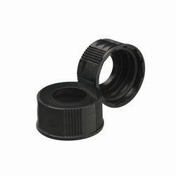 Wheaton Tapón tapón de polipropileno: De 18 a 400; color: Negro:Tapones