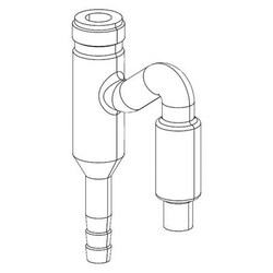BUCHI PTFE Distillate Outlet Pipe For Use With: B-339 Distillation Unit:Specialty
