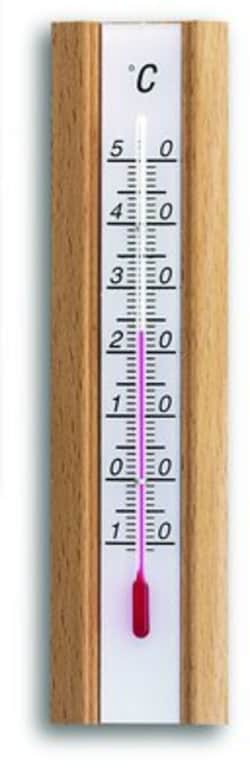 TFA Dostmann Termómetro de madera de haya natural para el uso en interiores -10&deg;C a +50&deg;C | Buy Online | TFA Dostmann&trade; | Fisher Scientific