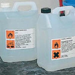 Brady MiniMark Polyester Die-cut HSID Labels Color: White with Orange;
