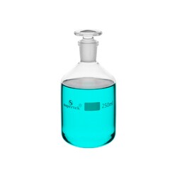 Supertek Clear Glass Narrow Mouth Reagent Bottles with Glass Stoppers 250 mL | Buy Online | Supertek&trade; | Fisher Scientific