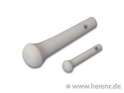 Heinz Herenz Porcelain Pestle with Rough Finish Each | Buy Online | Heinz Herenz | Fisher Scientific