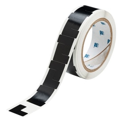 Brady™ Marking Tape L-Shaped Corner Marks - Adhesive Vinyl, Solid Color, Black