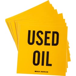 Brady&trade;&nbsp;Waste Disposal Labels - Adhesive Vinyl