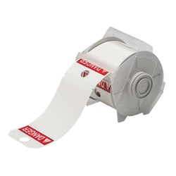Brady™ GlobalMark™ Series Non-Adhesive Polyester Blank Header Labels - ANSI DANGER Header