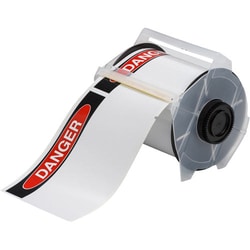 Brady™ GlobalMark™ Series Indoor/Outdoor Industrial Vinyl Blank Header Labels - OSHA DANGER Header