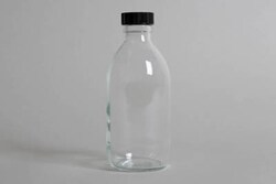 Azpack Clear Glass Alpha Sirop Bottles with Black Urea Screw Caps 250 mL | Buy Online | Azpack&trade; | Fisher Scientific