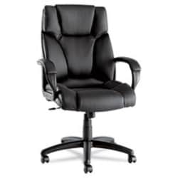 Enterprise Technology Solutions&nbsp;Alera Fraze Series Executive High-Back Swivel/tilt Bonded Leather Chair, Supports 275 Lb, 17.71