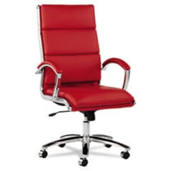 Enterprise Technology Solutions&nbsp;Alera Neratoli High-Back Slim Profile Chair, Faux Leather, Up To 275 Lb, 17.32