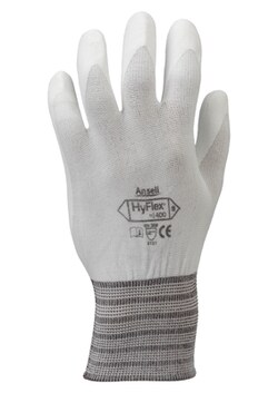 Ansell Edmont HyFlex 11-400 Series White Polyurethane Gloves 12 pares | Buy Online | Ansell Edmont&trade; | Fisher Scientific