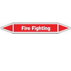 Brady Roll-Form Linerless Pipe Marker - Fire Fighting Fire Protection Water | Buy Online | Brady&trade; | Fisher Scientific