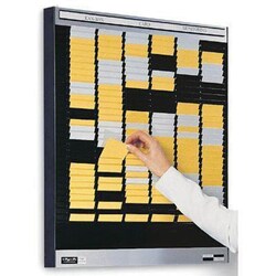 Manutan Multi-column card rack. A7 format. Hxw 651x559mm, Quantity: Pack