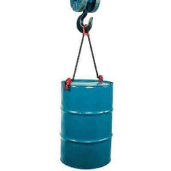 Manutan Drum lifter o/a size 65x120x30chain length 516mm., Quantity: Pack